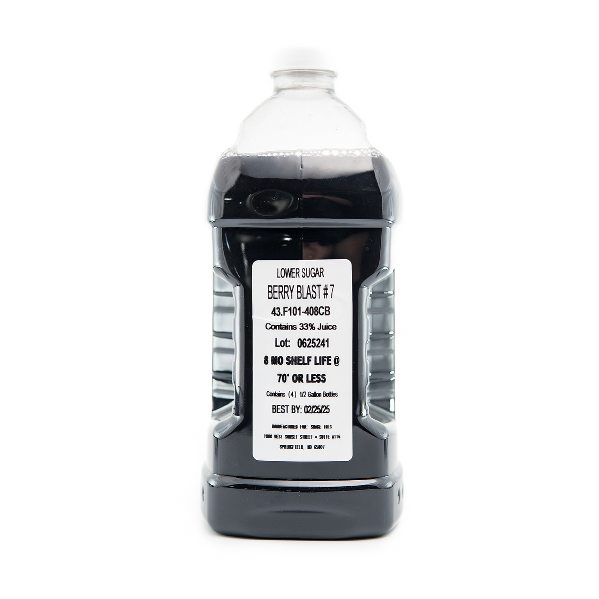 City Blends Puree - Berry Blast #7 (1/2 gal)