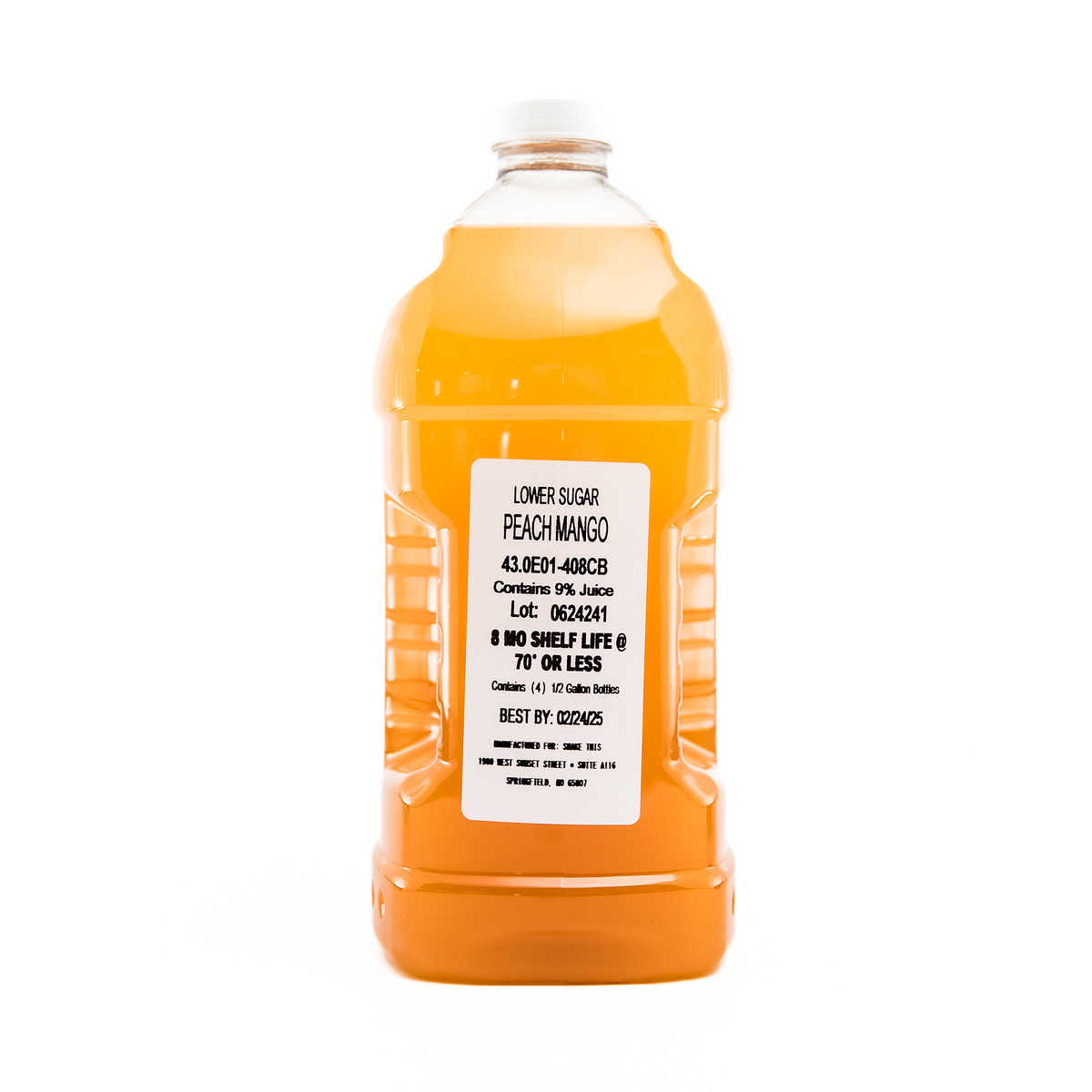 City Blends Puree - Peach Mango #4 (1/2 gal)