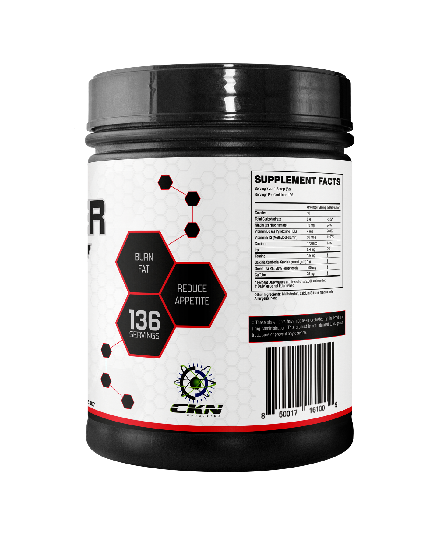 Fat Burner & Energy Blend (680 g)