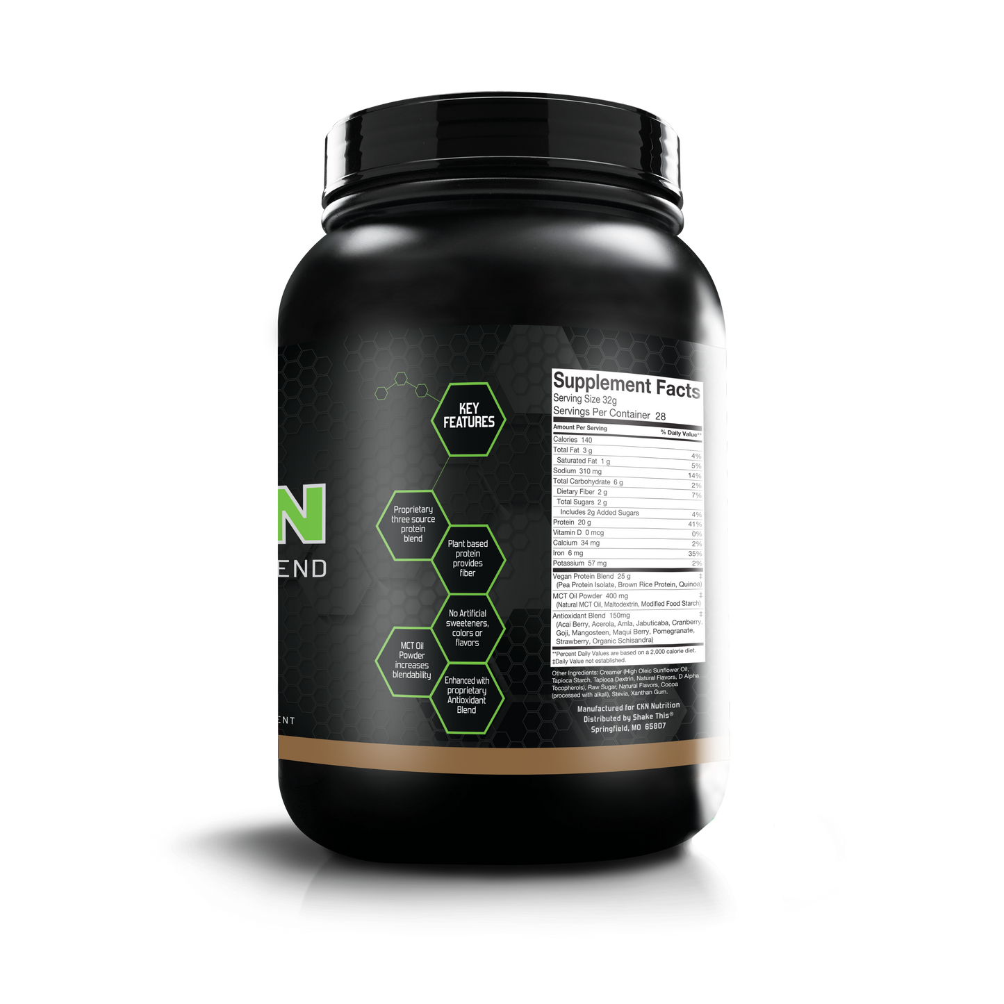 Vegan Protein - Chocolate (2 lb)