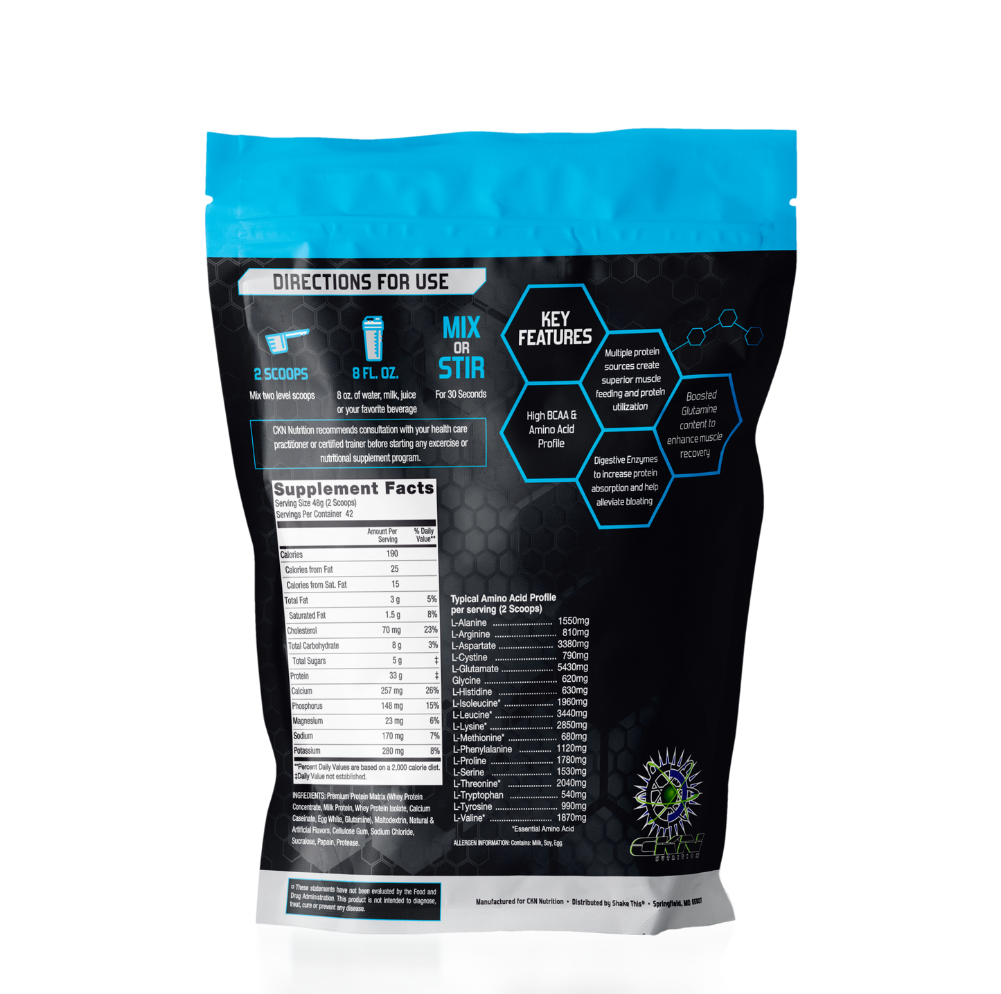 Whey - Bulk Vanilla (4.5 lb)