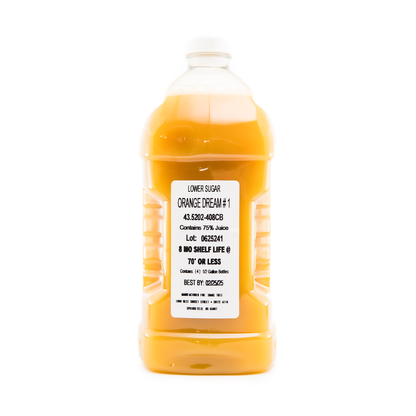 City Blends - Orange Dream Puree #1 (1/2 gal)