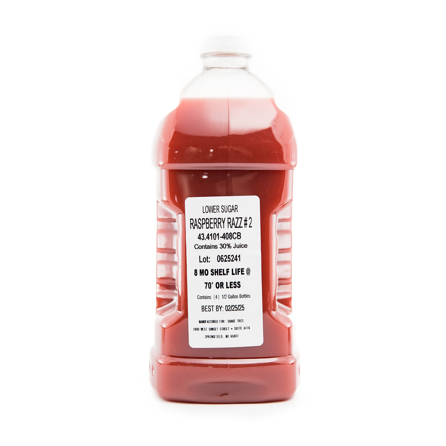 City Blends - Raspberry Razz Puree #2 (1/2 gal)