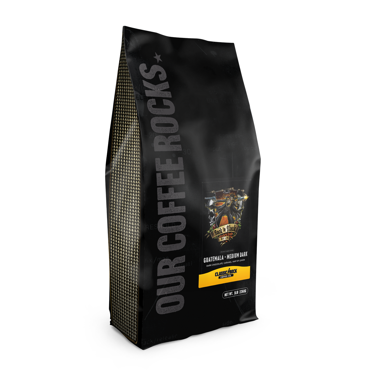 Classic Rock Coffee - Back in Black (5 lbs)
