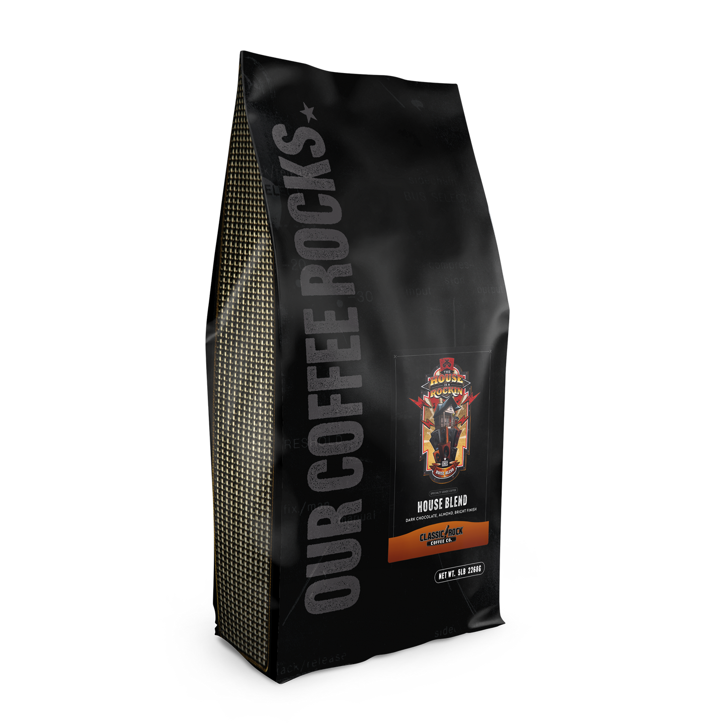 Classic Rock Coffee - The House Is A Rockin (5 lbs)