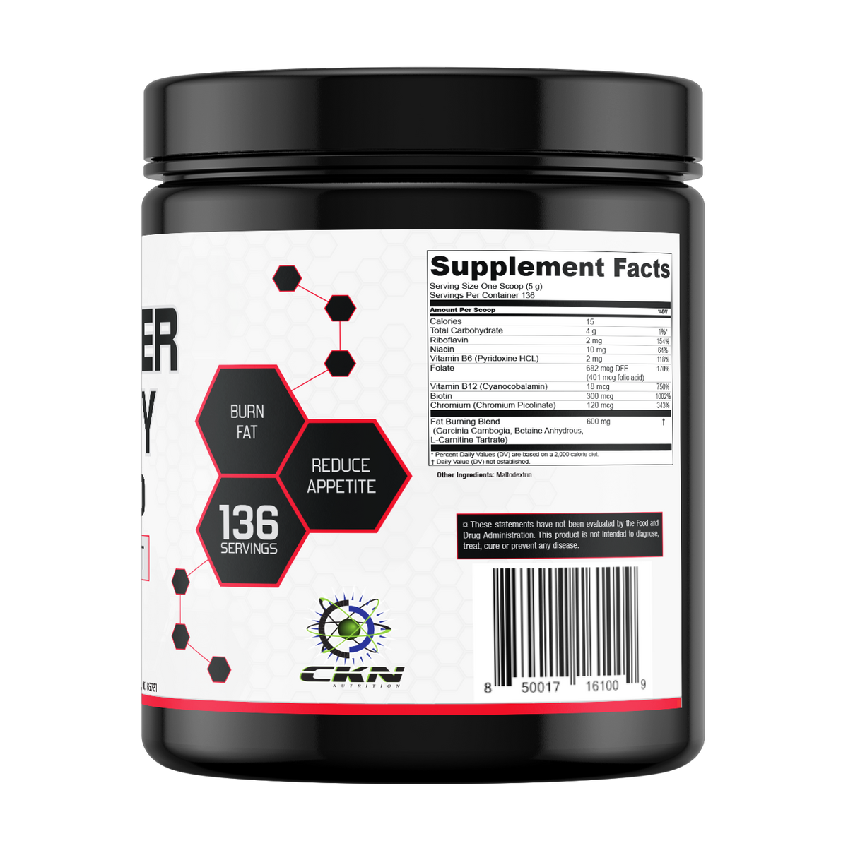 Fat Burner & Energy Blend (680 g)
