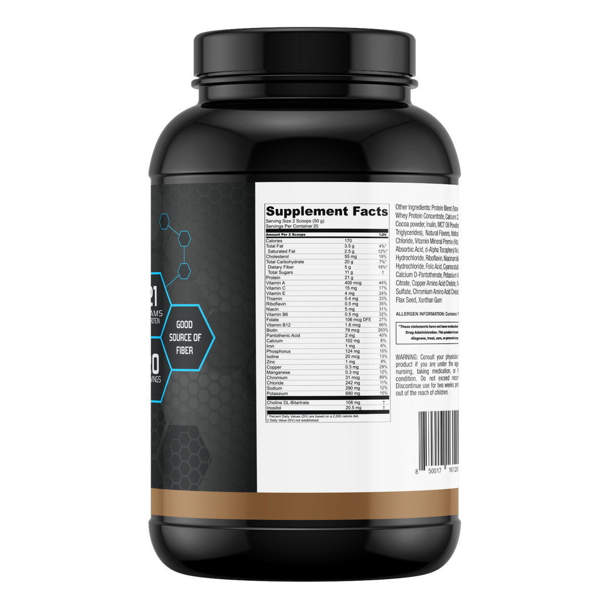 Meal Replacement Powder - Chocolate (2.25 lb)