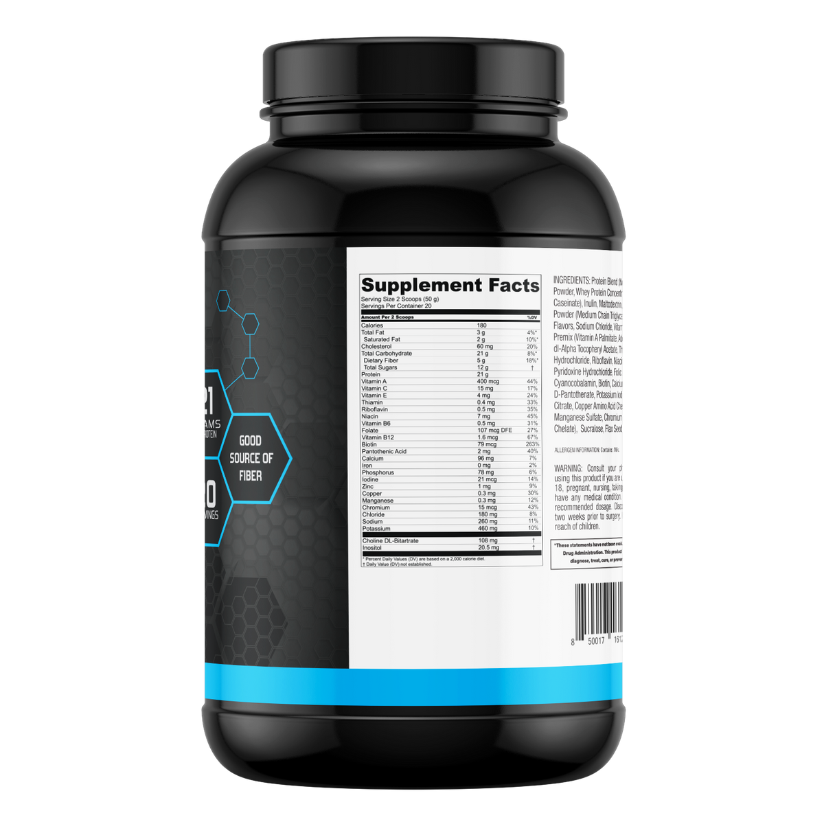 Meal Replacement Powder - Vanilla (2.25 lb)