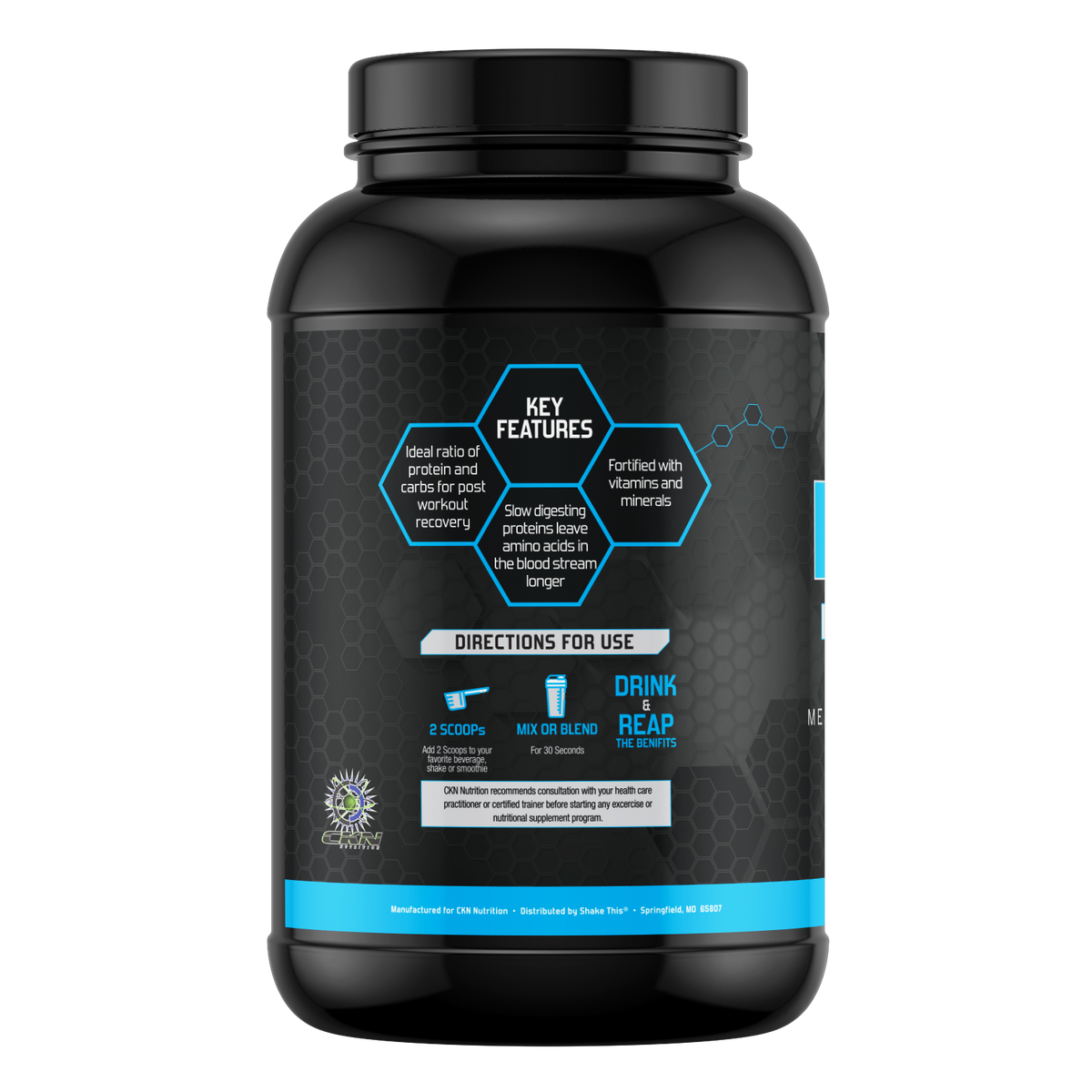 Meal Replacement Powder - Vanilla (2.25 lb)