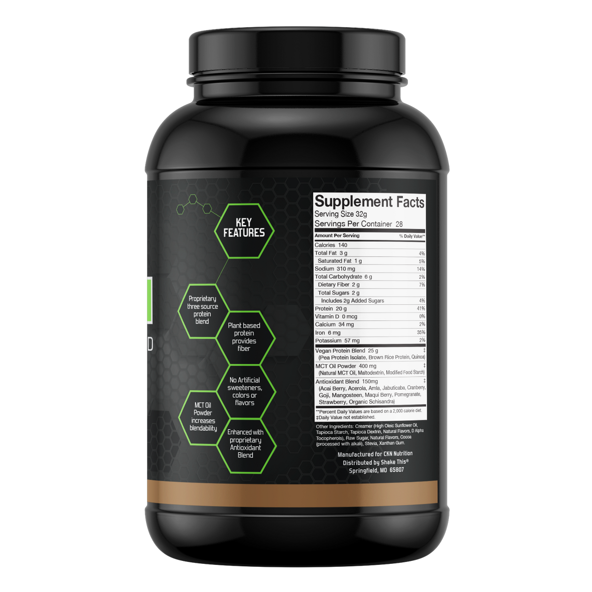 Vegan Protein - Chocolate (2 lb)