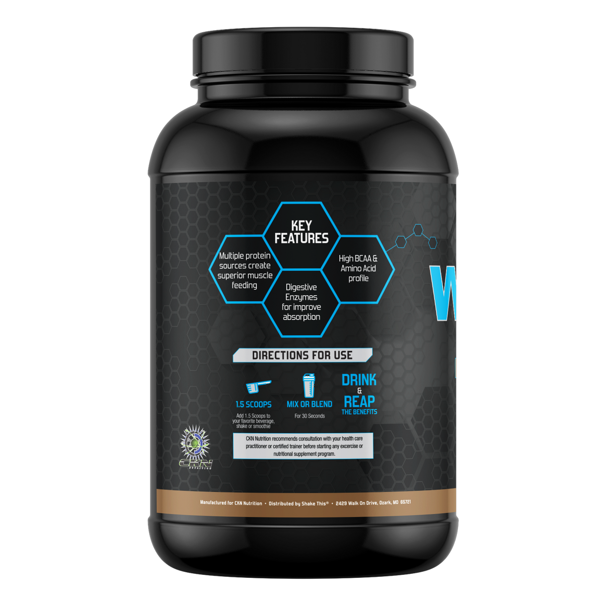 Whey Protein - Chocolate (2.12 lb)