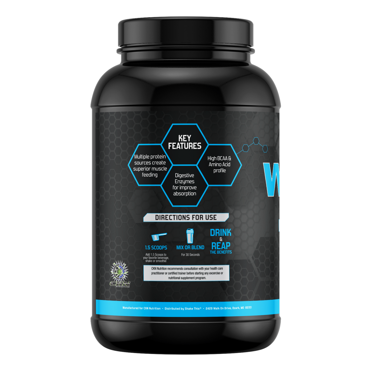Whey Protein - Vanilla (2.12 lb)