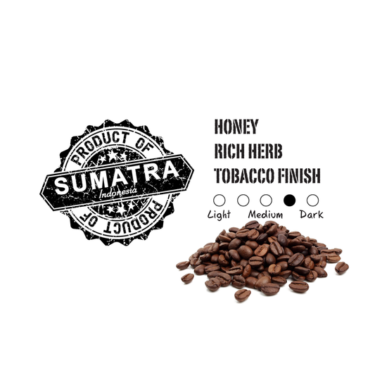 Whole Bean Coffee - Sumatra (5lb Bag)